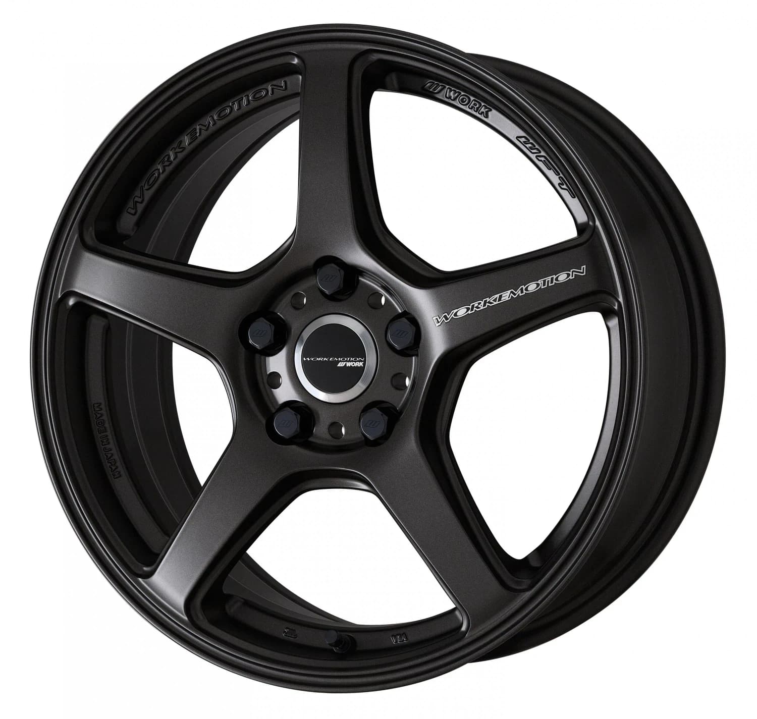 Легкосплавний диск 18" Work Wheels Work Emotion T5R 18x9,5 BLANK Matte графіт (MGK) - фото My Tuning Lab