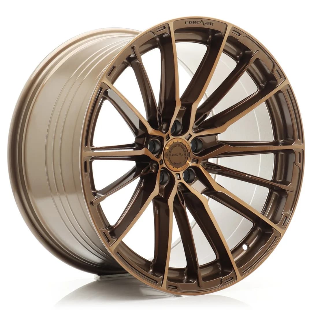 Легкосплавний диск 19" Concaver CVR7 19x8,5 ET45 5x114,3 брашований бронза - фото My Tuning Lab