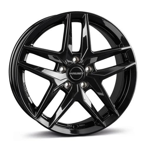 Легкосплавний диск 17" Borbet Z 17x7,5 ET43 5x112 чорний Glossy - фото My Tuning Lab