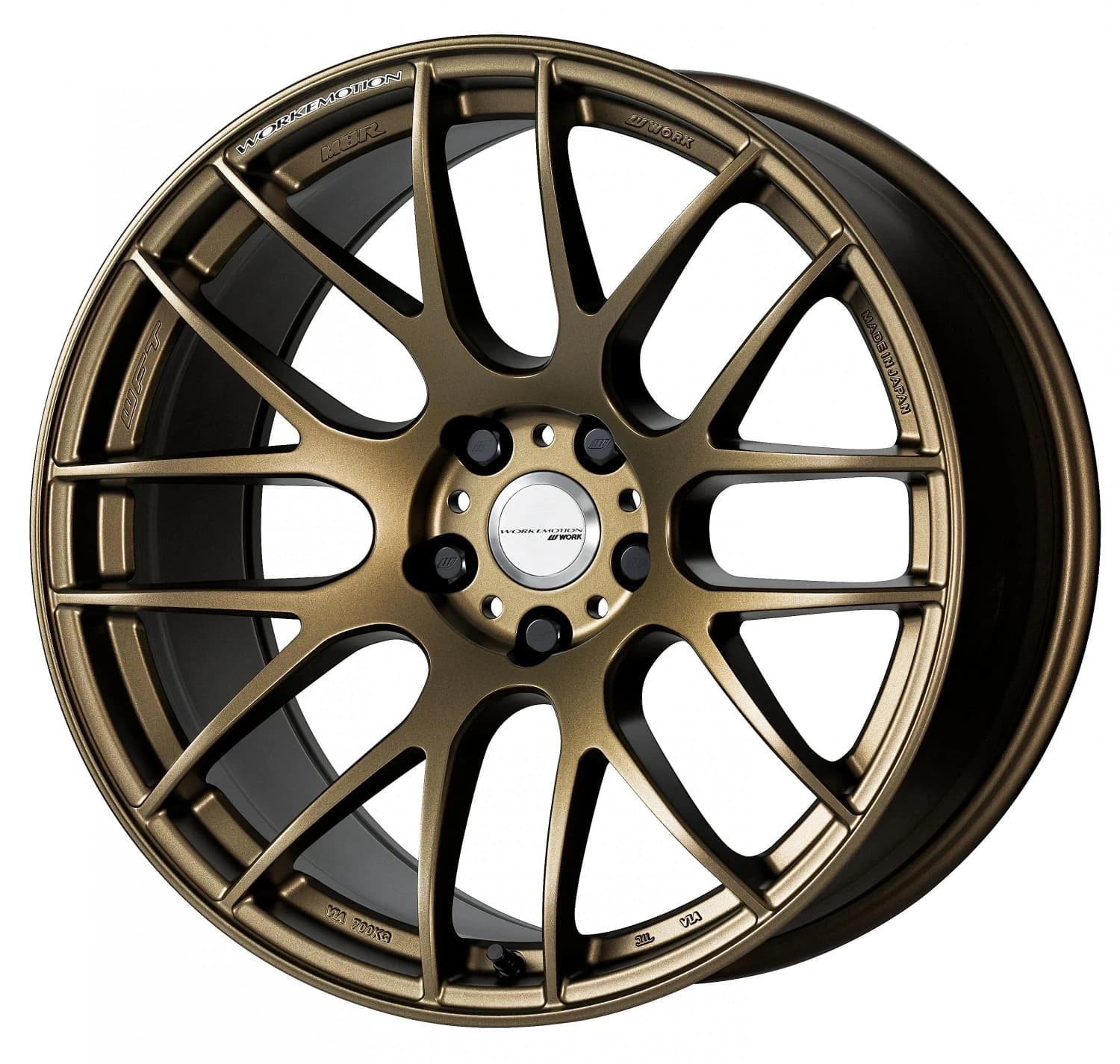 Легкосплавний диск 18" Work Wheels Work Emotion M8R 18x8,5 BLANK Matte бронза (AGH) - фото My Tuning Lab