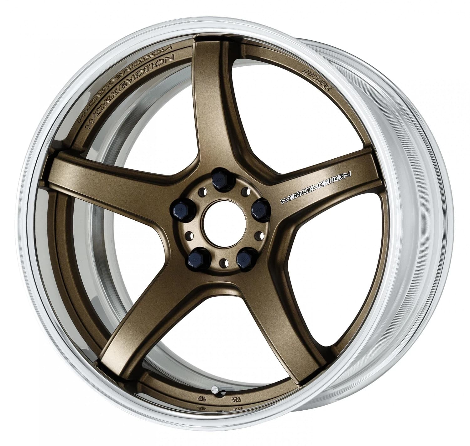 Легкосплавний диск 18" Work Wheels Work Emotion T5R-2P 18x12 BLANK Matte бронза (AHG) - фото My Tuning Lab