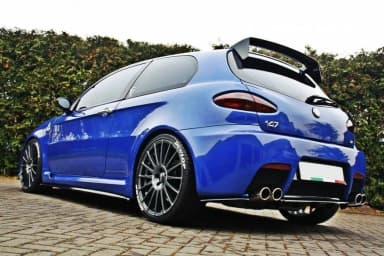Задні сплітери boczne Maxton Alfa Romeo 147 GTA (чорний глянець) - фото My Tuning Lab