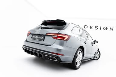 Задні сплітери Boczne Maxton Audi A4 / A4 S-Line / S4 Sedan / Avant B9 - фото My Tuning Lab