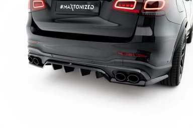 Задній сплітер (Z Dyfuzorem) Maxton Mercedes-AMG GLC 43 SUV X253 Facelift - фото My Tuning Lab