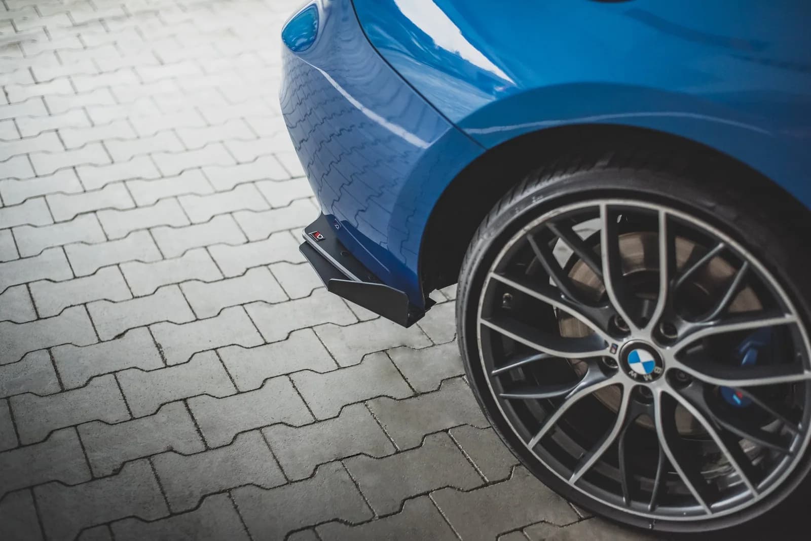 Задні сплітери Boczne Racing Durability + Flaps Maxton BMW M135i F20 - фото My Tuning Lab