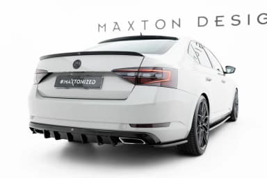 Задні сплітери Boczne V.3 Maxton Skoda Superb Liftback / Combi Mk3 - фото My Tuning Lab
