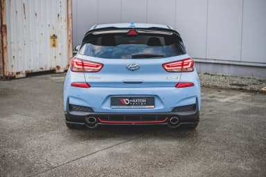 Задній сплітер (Z Dyfuzorem) Maxton Hyundai I30 N Mk3 Hatchback - фото My Tuning Lab
