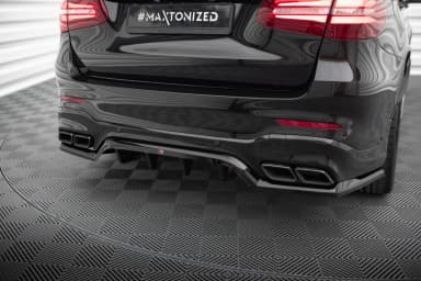 Задній сплітер (Z Dyfuzorem) V.1 Maxton Mercedes-AMG GLC 63 SUV X253 - фото My Tuning Lab