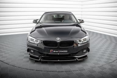 Передній сплітер V.2 Maxton BMW 4 Gran Coupe F36 - фото My Tuning Lab