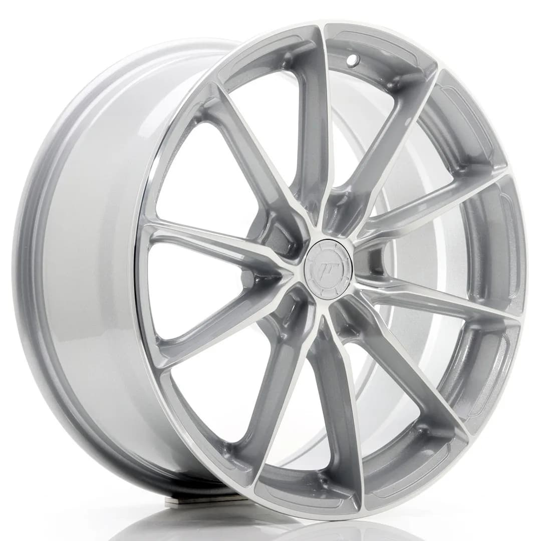 Легкосплавний диск 18" Japan Racing JR37 18x8 ET35 5x114,3 срібний з фрезеруванням - фото My Tuning Lab