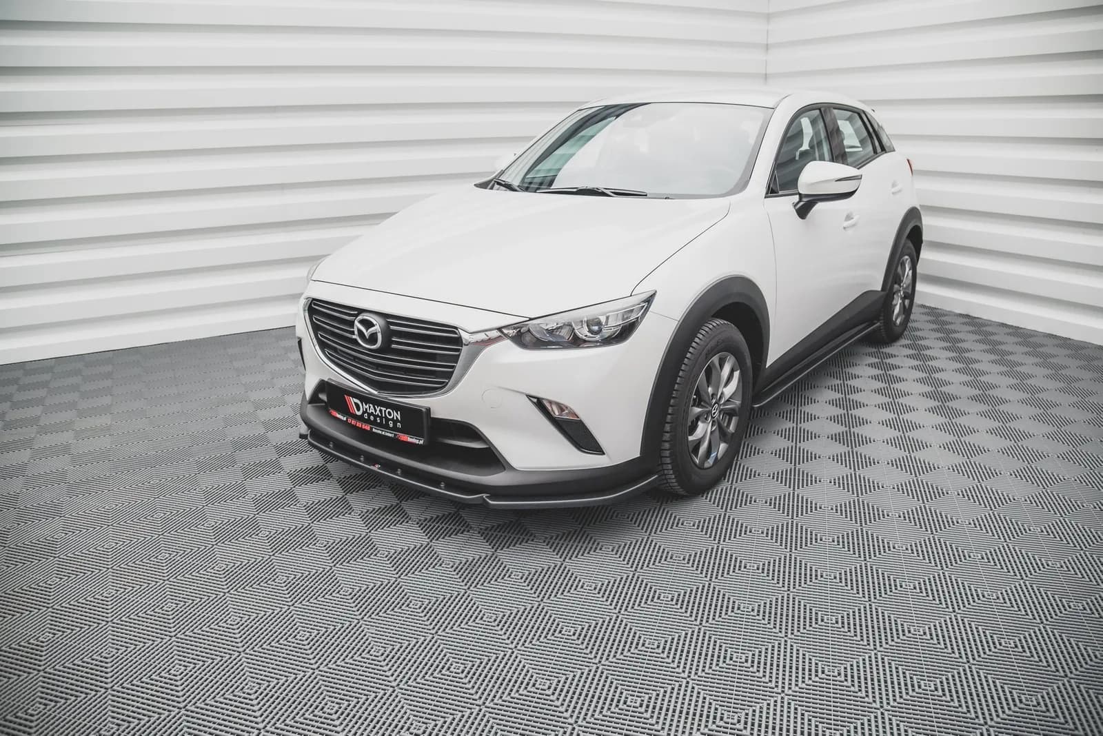 Передній сплітер V.2 Maxton Mazda CX-3 - фото My Tuning Lab
