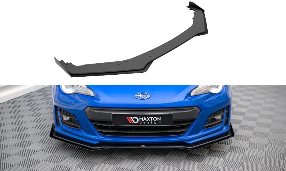 Передній сплітер Street Pro V.1 + Flaps Maxton Subaru BRZ Mk1 Facelift - фото My Tuning Lab