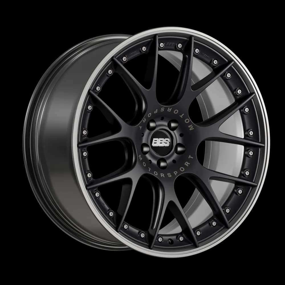 Легкосплавний диск 22" BBS CH-R 2 22x10,5 ET15 5x112 чорний сатиновий - фото My Tuning Lab