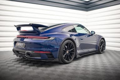 Задній центральний сплітер з дифузором V.2 Maxton Porsche 911 Carrera Aero / Carrera GTS 992 - фото My Tuning Lab