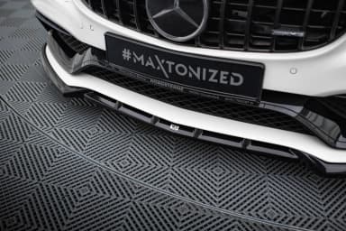 Передній сплітер V.2 Maxton Mercedes-AMG C63 Sedan / Estate W205 / S205 - фото My Tuning Lab
