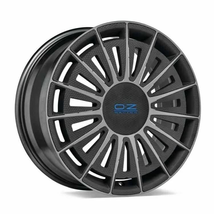 Легкосплавний диск 20" OZ Superturismo Aero E 20x8 ET50 5x112 Star графіт - фото My Tuning Lab