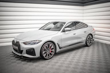 Накладки на пороги V.2 Maxton BMW 4 Gran Coupe M-пакет / M440i G26 - фото My Tuning Lab