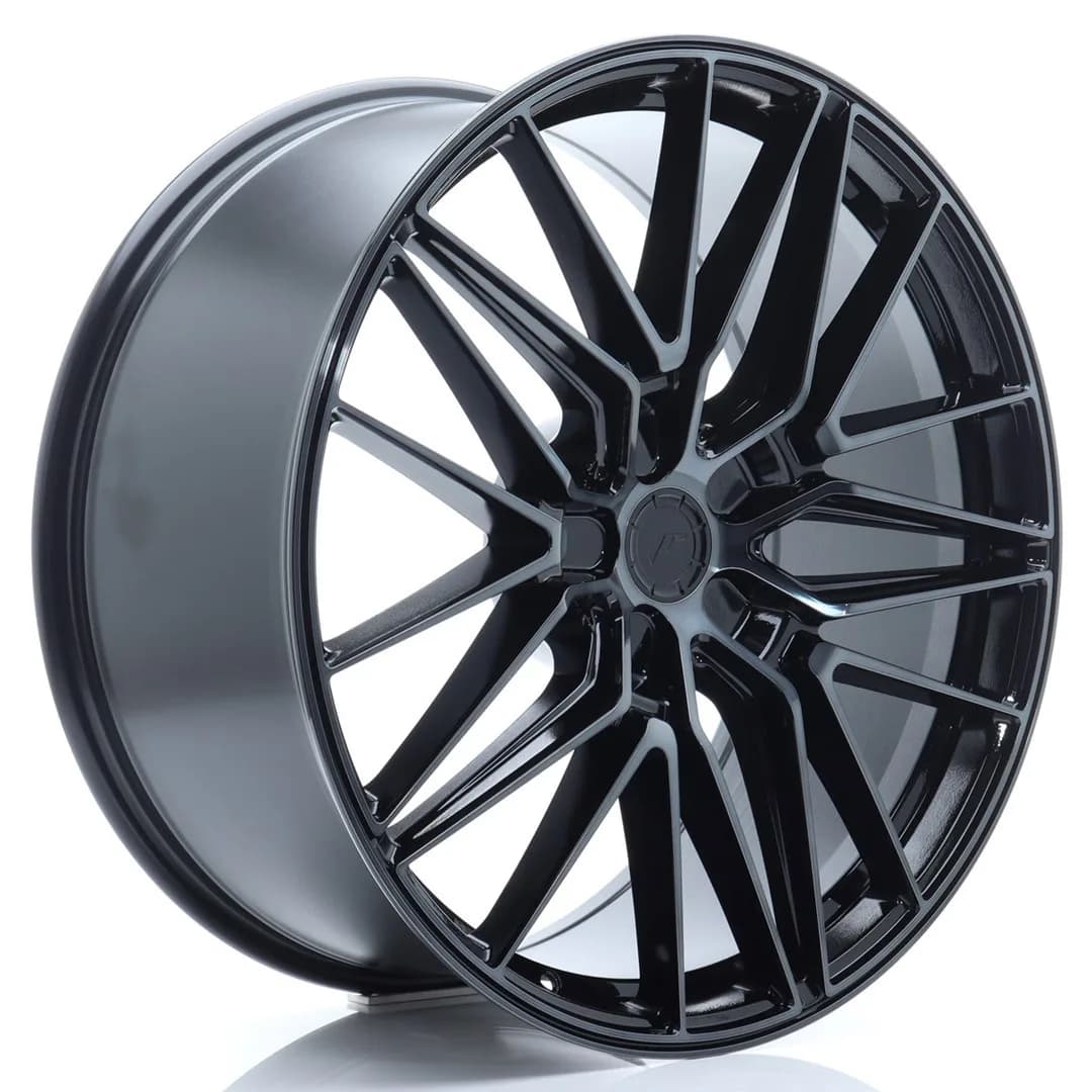 Легкосплавний диск 22" Japan Racing JR38 22x9 ET35 5x108 чорний брашований - фото My Tuning Lab