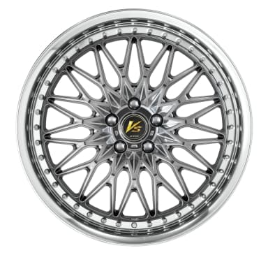 Легкосплавний диск 20" Work Wheels VS XV 20x15 BLANK Brilliant срібний чорний (BSB) - фото My Tuning Lab