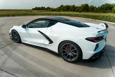 Накладки на пороги Maxton Chevrolet Corvette C8 - фото My Tuning Lab