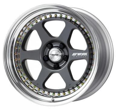 Легкосплавний диск 18" Work Wheels Meister L1-3P 18x8 BLANK матовий графіт (MGM) - фото My Tuning Lab