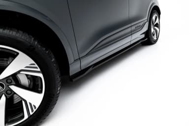 Накладки на пороги Maxton Audi Q6 e-tron Standard / S-Line / SQ6 e-tron SUV / Sportback Mk1 - фото My Tuning Lab