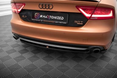 Задній сплітер Maxton Audi A7 S-Line C7 - фото My Tuning Lab