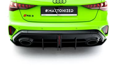 Задній дифузор Street Pro Maxton Audi RS3 Sportback 8Y Facelift - фото My Tuning Lab