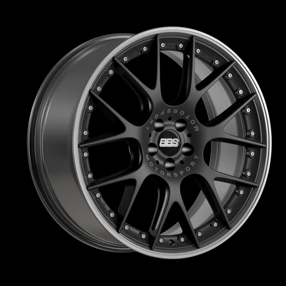 Легкосплавний диск 22" BBS CH-R 2 22x9,5 ET33 5x120 чорний сатиновий - фото My Tuning Lab