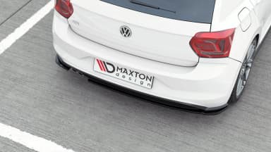 Задні сплітери Boczne V.2 Maxton Volkswagen Polo GTI / R-line Mk6 - фото My Tuning Lab