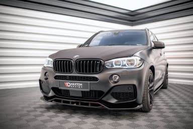 Передній сплітер V.2 Maxton BMW X5 M-пакет F15 - фото My Tuning Lab