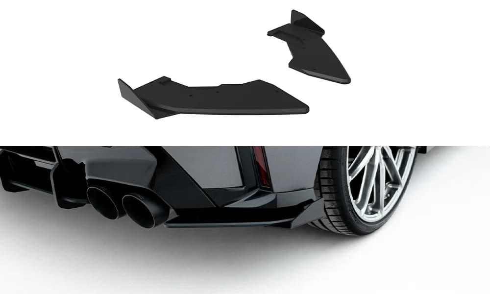 Задні сплітери Boczne Street Pro V.1 + Flaps Maxton BMW M135i F70 - фото My Tuning Lab