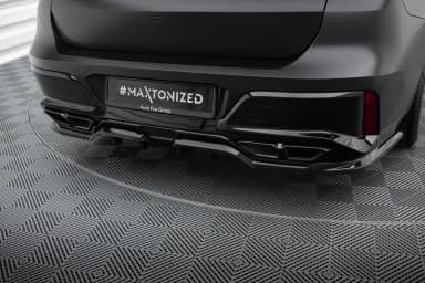 Задній сплітер (Z Dyfuzorem) Maxton BMW M760e G70 - фото My Tuning Lab