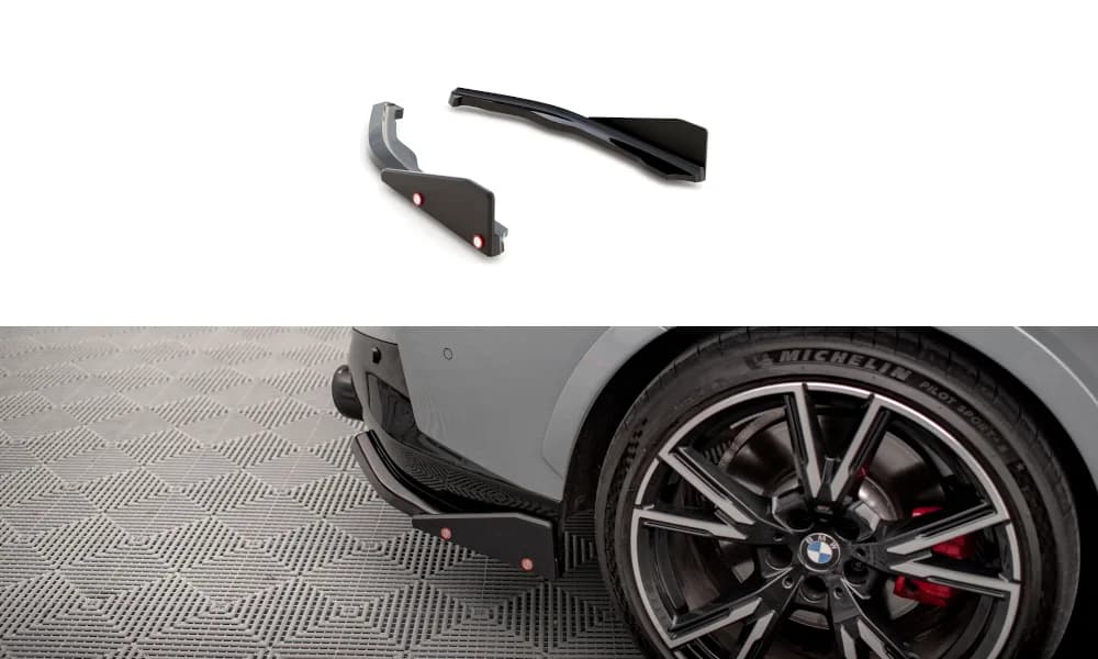 Задні сплітери Boczne V.2 + Flaps Maxton BMW 2 Coupe M240i G42 - фото My Tuning Lab