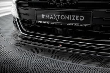 Комплект сплітерів Maxton Audi A8 S-Line D5 - фото My Tuning Lab
