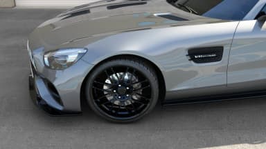 Передній сплітер Maxton Mercedes-AMG GT S C190 Facelift - фото My Tuning Lab