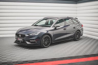 Накладки на пороги V.1 Seat Leon FR ST / Hatchback Mk4 / Maxton Cupra Leon ST / Hatchback Mk1 / Mk1 Facelift - фото My Tuning Lab