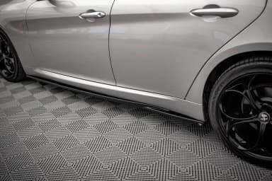 Накладки на пороги Maxton Alfa Romeo Giulia Sport - фото My Tuning Lab