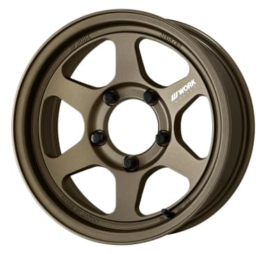 Легкосплавний диск 16" Work Wheels Meister L1-1P SUV 16x6 BLANK Matte бронза (AHG) - фото My Tuning Lab