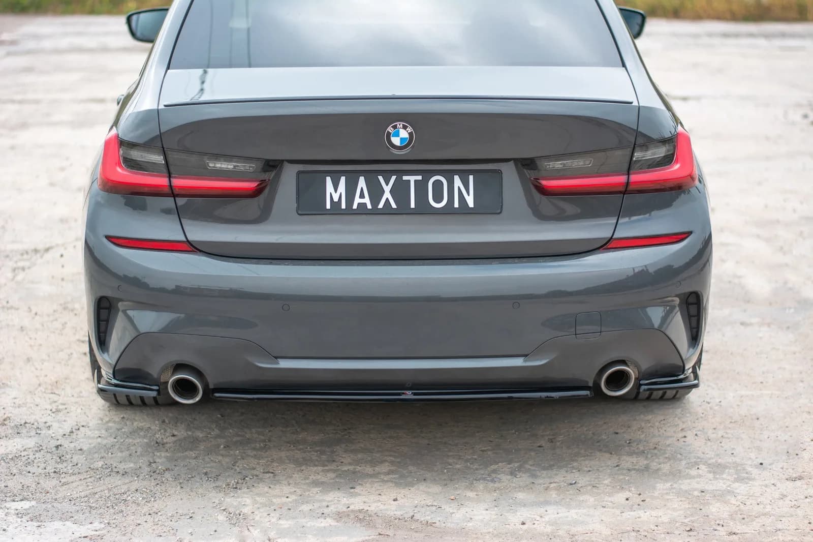 Задній сплітер Maxton BMW 3 G20 M-пакет - фото My Tuning Lab