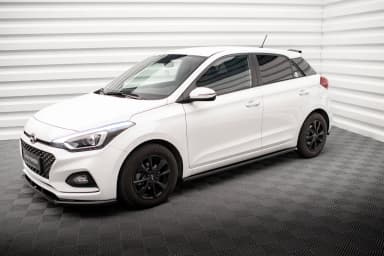 Накладки на пороги Maxton Hyundai I20 Mk2 Facelift - фото My Tuning Lab