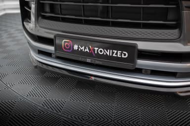 Передній сплітер Maxton Porsche Macan Mk1 Facelift 2 - фото My Tuning Lab
