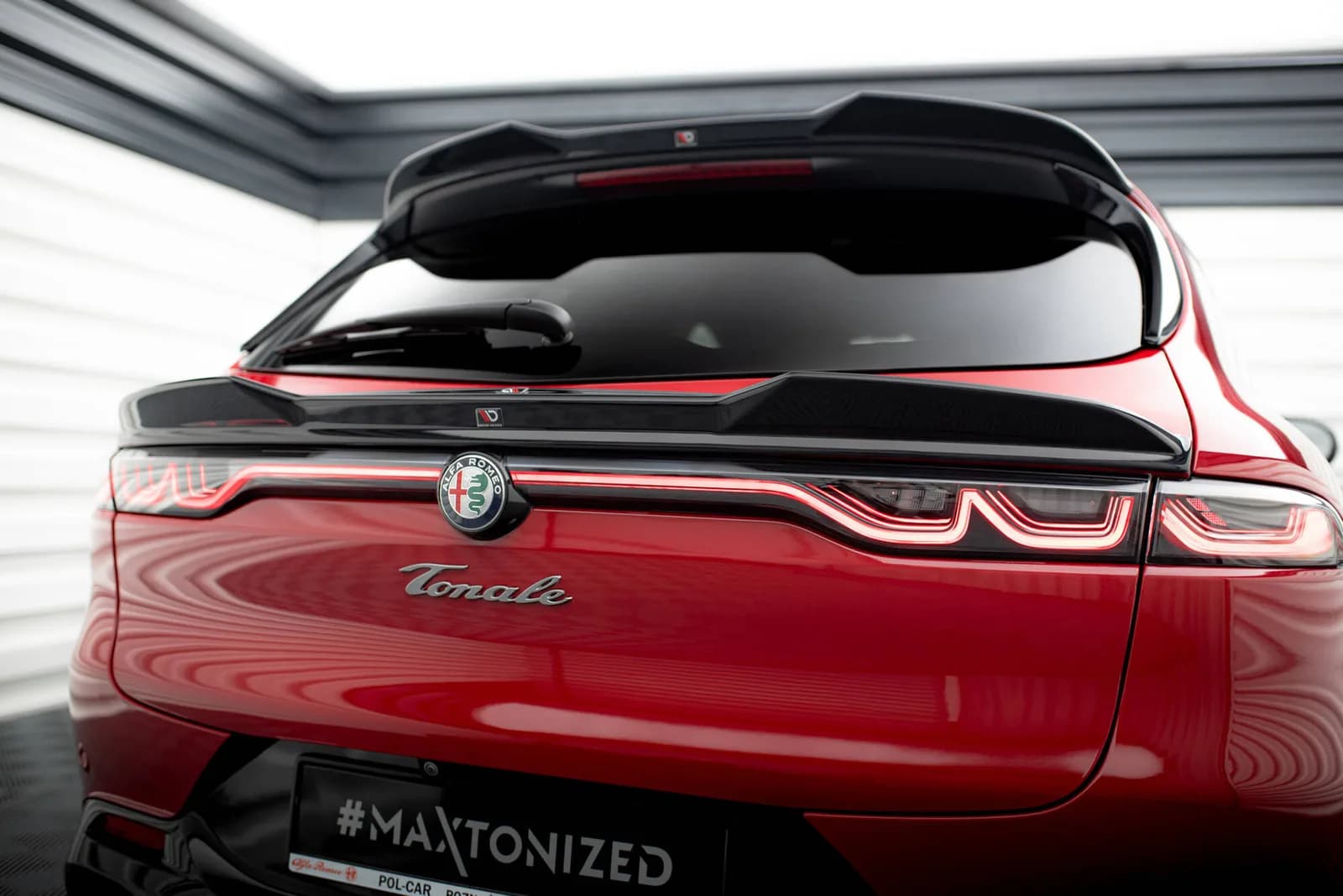 Нижнє 3D продовження спойлера Maxton Alfa Romeo Tonale Mk1 - фото My Tuning Lab