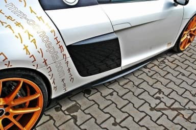 Накладки на пороги Maxton Audi R8 Mk1 - фото My Tuning Lab