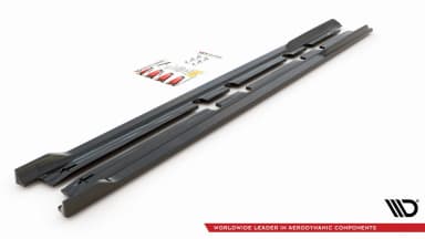 Накладки на пороги V.2 Seat Leon FR ST / Hatchback Mk4 / Maxton Cupra Leon ST / Hatchback Mk1 / Mk1 Facelift - фото My Tuning Lab