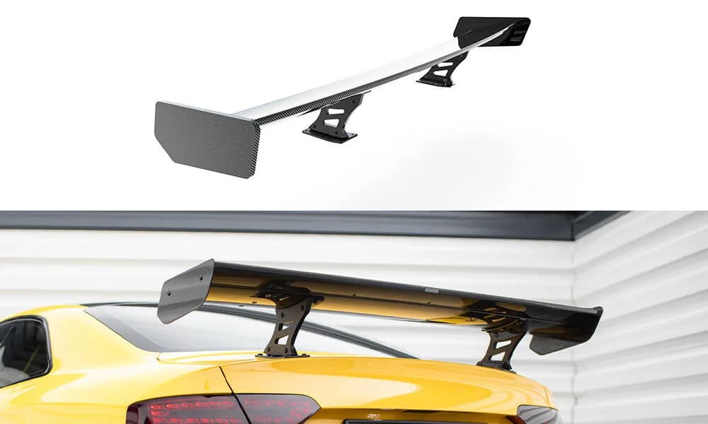 Karbonowy Spoiler Z Wewnętrznymi Wspornikami Maxton Audi A5 Coupe 8T - фото My Tuning Lab