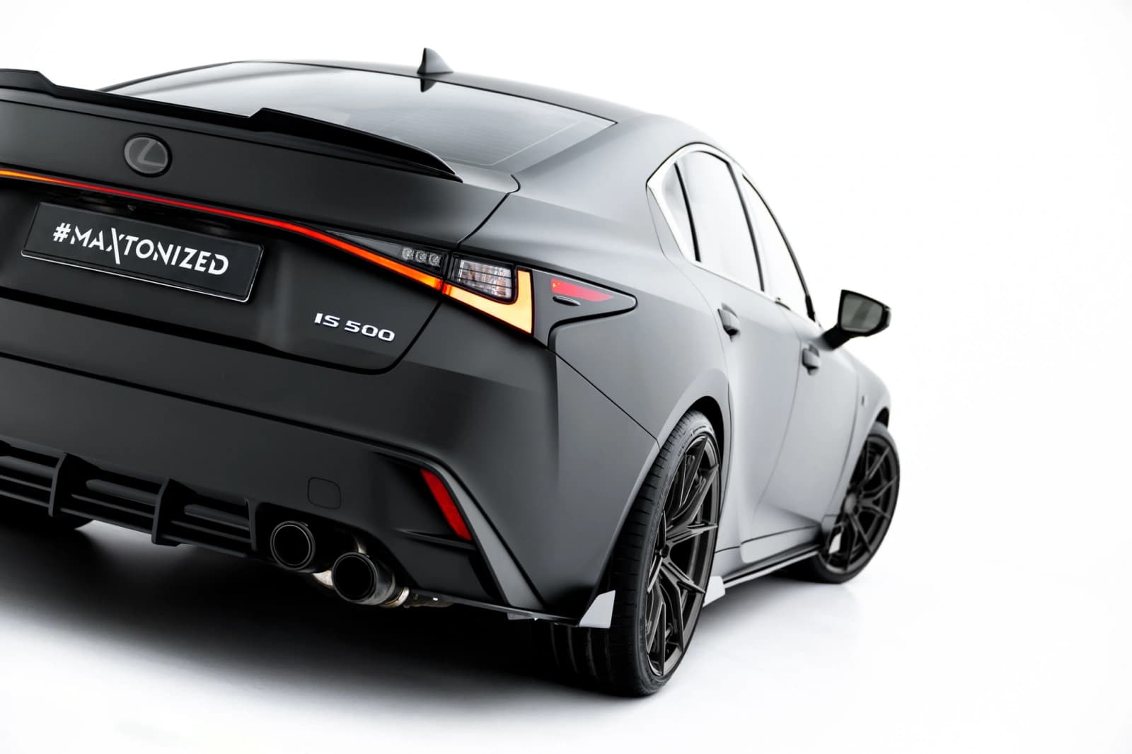 Задні сплітери Boczne Street Pro + Flaps Maxton Lexus IS 500 Mk3 Facelift 2 (XE30) - фото My Tuning Lab