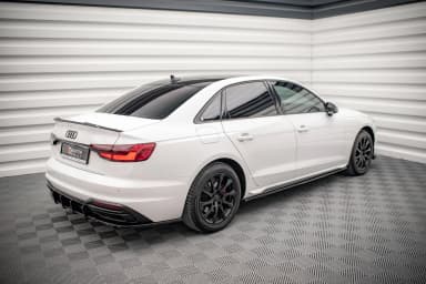 Накладки на пороги Maxton Audi A4 B9 Facelift - фото My Tuning Lab