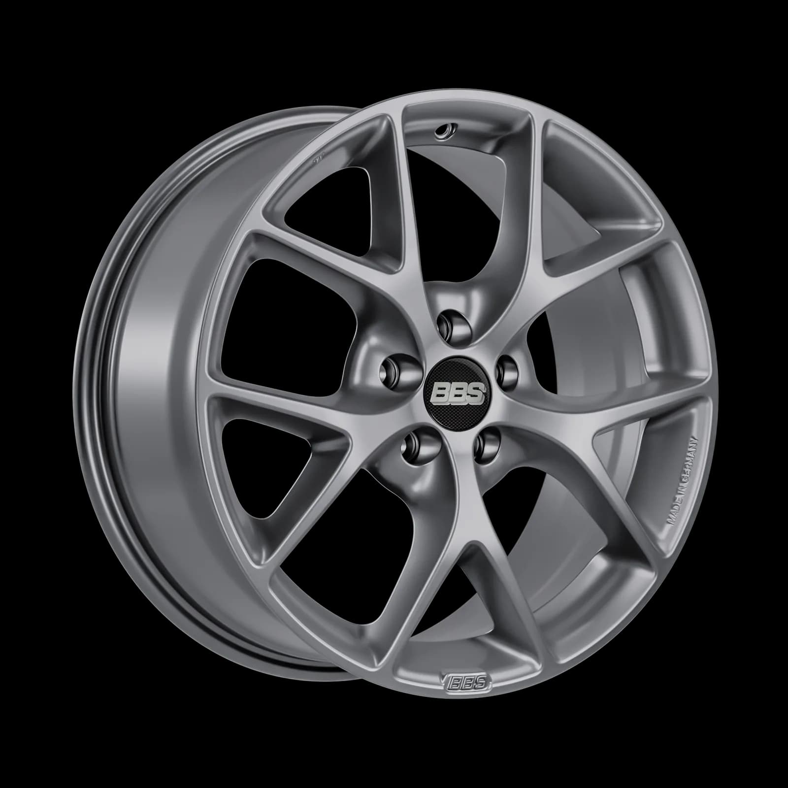 Легкосплавний диск 17" BBS SR 17x7,5 ET48 5x100 Himalaya Grey сатиновий - фото My Tuning Lab