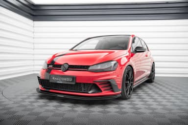 Передній сплітер Maxton Racing Volkswagen Golf MK7 GTI Clubsport - фото My Tuning Lab